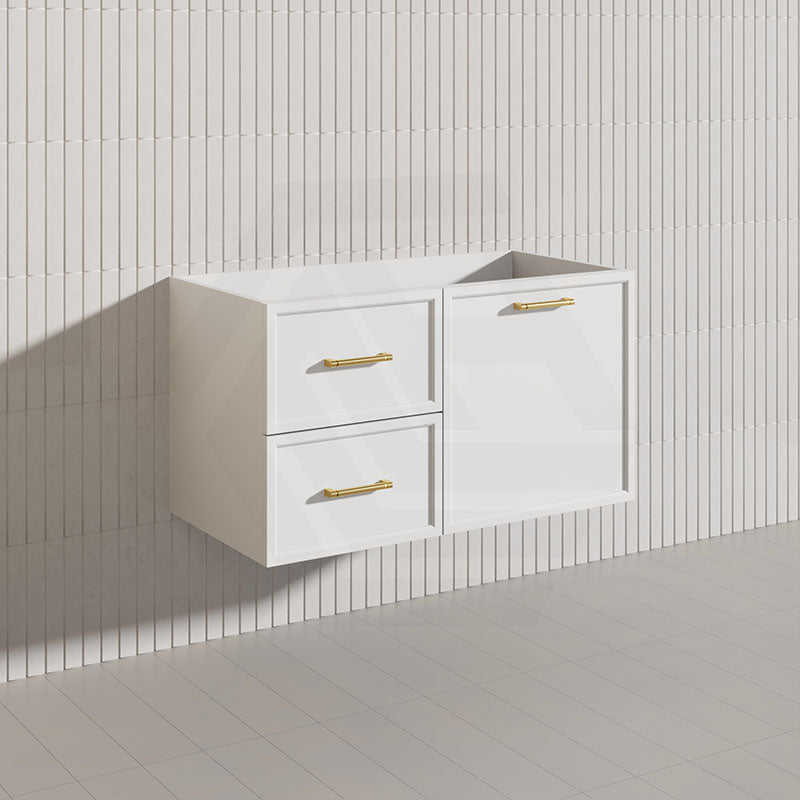 Lukka 900mm Kingsley Federation Wall Hung PVC Vanity Variant Colour Available