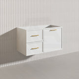 Lukka 900mm Kingsley Federation Wall Hung PVC Vanity Variant Colour Available