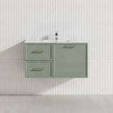 Lukka 600-1500mm Kingsley Federation Wall Hung PVC Vanity Variant Colour Available