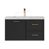 Lukka 600-1500mm Kingsley Federation Wall Hung PVC Vanity Variant Colour Available