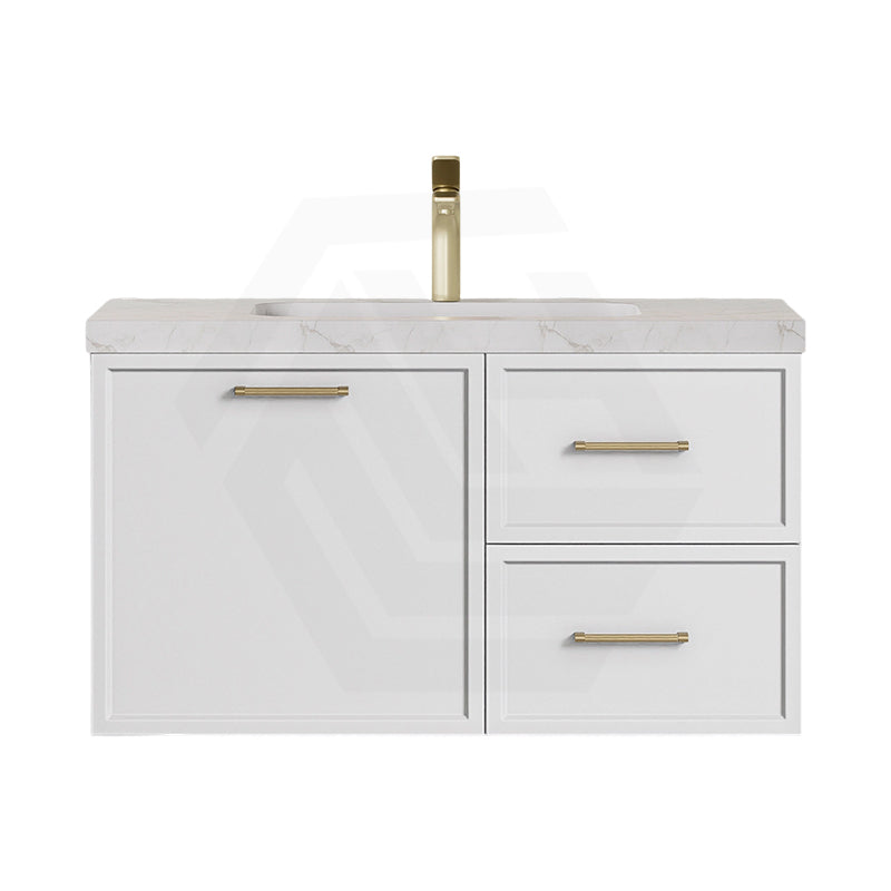 Lukka 600-1500mm Kingsley Federation Wall Hung PVC Vanity Variant Colour Available