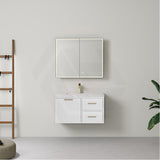 Lukka 600-1500mm Kingsley Federation Wall Hung PVC Vanity Variant Colour Available