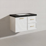 Lukka 900mm Kingsley Federation Wall Hung PVC Vanity Variant Colour Available