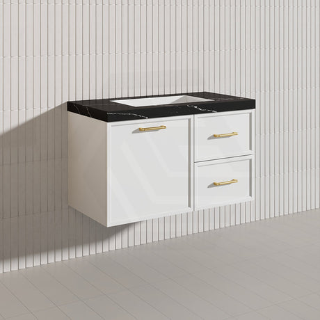 Lukka 900mm Kingsley Federation Wall Hung PVC Vanity Variant Colour Available