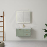 Lukka 600-1500mm Kingsley Federation Wall Hung PVC Vanity Variant Colour Available