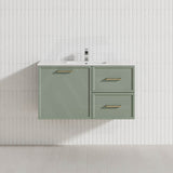 Lukka 600-1500mm Kingsley Federation Wall Hung PVC Vanity Variant Colour Available
