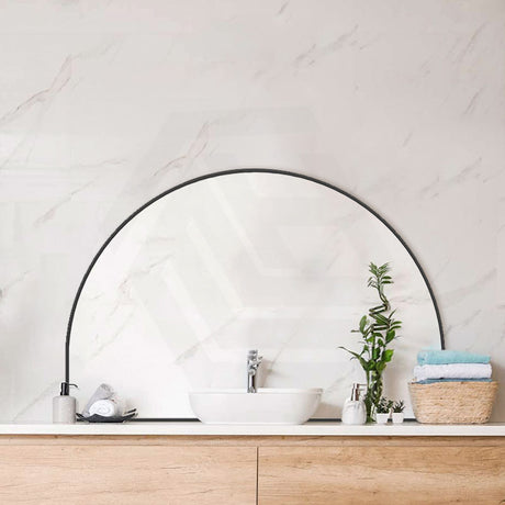 Lukka Arco 1200/1500mm Half-moon Framed Mirror Copper Free Variant Colour Available
