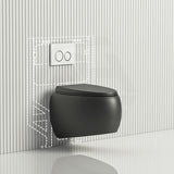 RAK Cloud Rimless Flush Wall Hung Toilet Pan with R&T Framed Inwall Concealed Cistern Push Button Available