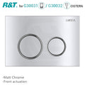 R&T Round Push Toilet Button for In-wall Concealed Cistern G30032 or G30031 Variant Colour Available