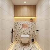 R&T Round Stainless Steel Toilet Button for In-wall Concealed Cistern G30032/G30031 - Variant Colour