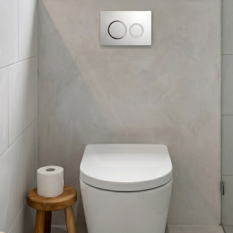 R&T Round Toilet Button G3005007 for In-wall Concealed Cistern G3005/G3005F - Variant Colour