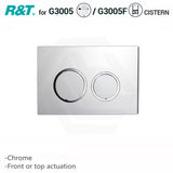 R&T Round Toilet Button G3005007 for In-wall Concealed Cistern G3005/G3005F Variant Colour Available