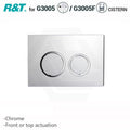 R&T Round Toilet Button G3005007 for In-wall Concealed Cistern G3005/G3005F - Variant Colour