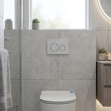 R&T Round Toilet Button G3005007 for In-wall Concealed Cistern G3005/G3005F - Variant Colour