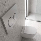 R&T Round Toilet Button G3005007 for In-wall Concealed Cistern G3005/G3005F - Variant Colour