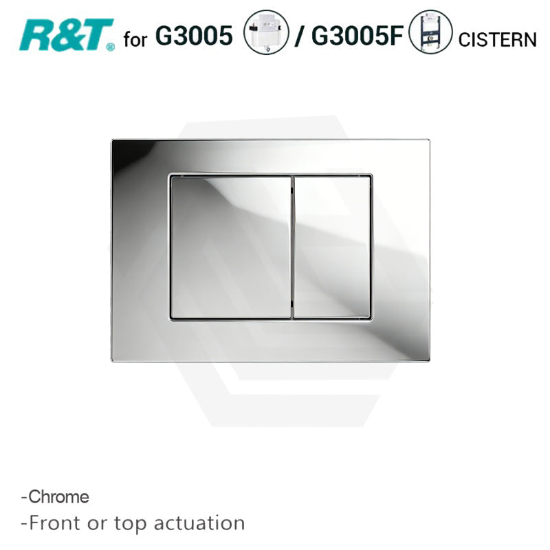 R&T Toilet Flush Button G3005008 for In-wall Concealed Cistern G3005/G3005F - Variant Colour