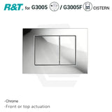 R&T Toilet Flush Button G3005008 for In-wall Concealed Cistern G3005/G3005F - Variant Colour