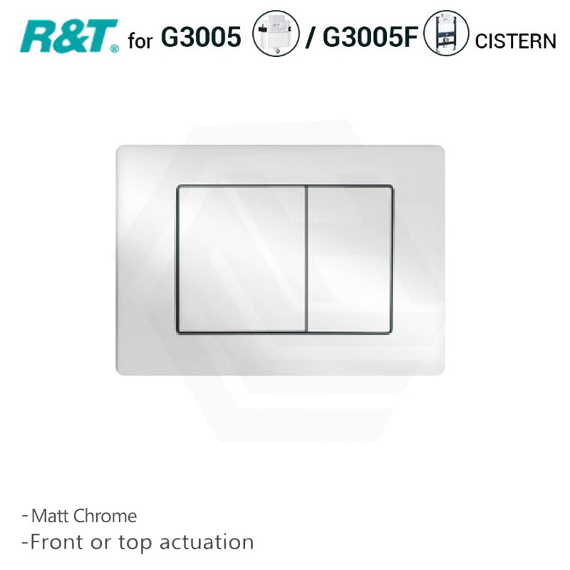 R&T Toilet Flush Button G3005008 for In-wall Concealed Cistern G3005/G3005F - Variant Colour