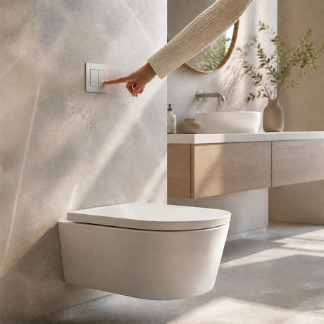 R&T Toilet Flush Button G3005008 for In-wall Concealed Cistern G3005/G3005F - Variant Colour
