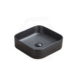 Lukka Kliff 370x370x110mm Square Fine Ceramic Above Counter Basin No Overflow Variant Colour Available