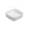 Lukka Kliff 370x370x110mm Square Fine Ceramic Above Counter Basin No Overflow Variant Colour Available