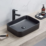Lukka Kliff 505x370x110mm Fine Ceramic Above Counter Basin No Overflow Variant Colour Available