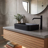 Lukka Kliff Rectangle Above Counter Ceramic Basin 605x375x113mm - Variant Colour
