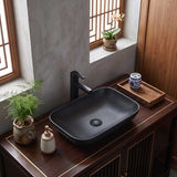 Lukka Kliff Rectangle Inset Ceramic Basin 520x340x150mm - Variant Colour