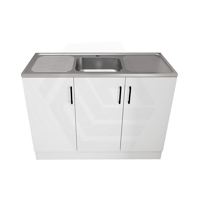 Lukka 1148x870x469mm PVC Kitchenette/Laundry Cabinet Only, Stainless Steel Sink Available