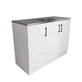 Lukka 1148x870x469mm PVC Kitchenette/Laundry Cabinet Only, Stainless Steel Sink Available