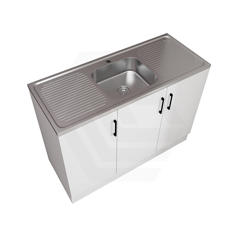 Lukka 1148x870x469mm PVC Kitchenette/Laundry Cabinet Only, Stainless Steel Sink Available