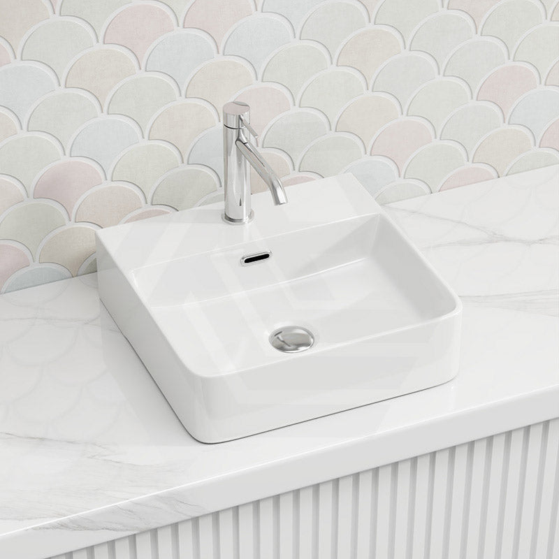 LK-KW420 1 Tap Hole Ceramic Basin