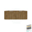 Lukka Agena 600-1800mm Costal Oak Fluted Wood Grain Wall Hung Vanity with Multi-colour handle and with/without Top