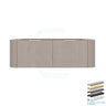 Lukka Agena 600-1800mm Costal Oak Fluted Wood Grain Wall Hung Vanity with Multi-colour handle and with/without Top