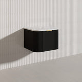 600mm  Lukka Agena Fluted Wall Hung Vanity with Soft Closing Drawers Variant Colour Available