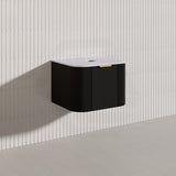 600mm  Lukka Agena Fluted Wall Hung Vanity with Soft Closing Drawers Variant Colour Available