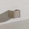 600mm  Lukka Agena Fluted Wall Hung Vanity with Soft Closing Drawers Variant Colour Available