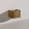 600mm  Lukka Agena Fluted Wall Hung Vanity with Soft Closing Drawers Variant Colour Available