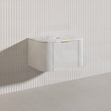 750mm  Lukka Agena Fluted Wall Hung Vanity with Soft Closing Drawers Variant Colour Available