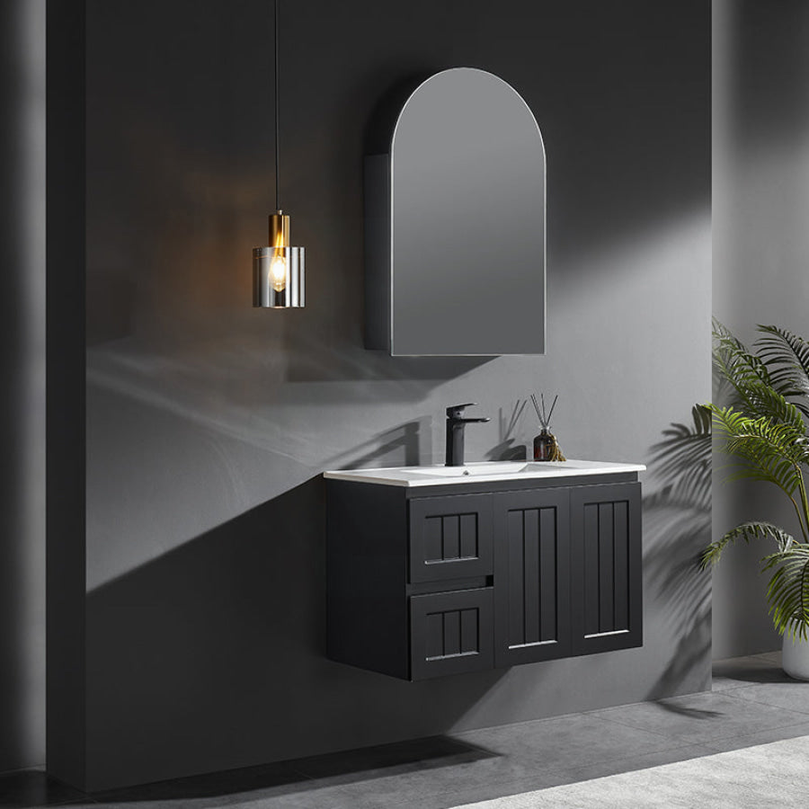 Lukka Allison 600x900x150mm Arch Shaving Cabinet Variant Colour Available
