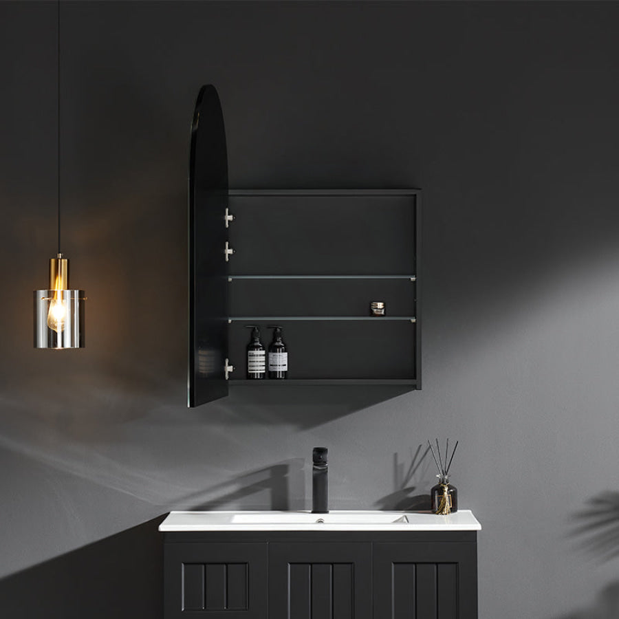 Lukka Allison 600x900x150mm Arch Shaving Cabinet Variant Colour Available