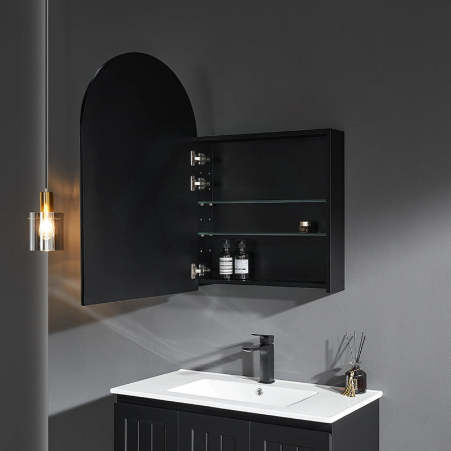 Lukka Allison 600x900x150mm Arch Shaving Cabinet Variant Colour Available