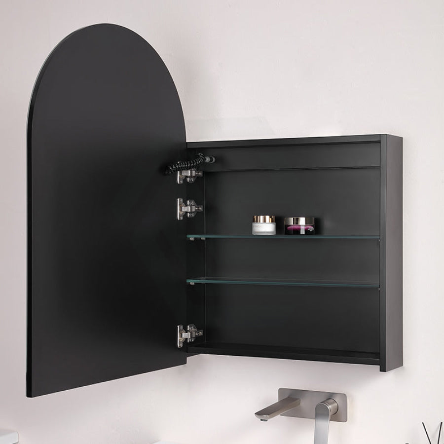 Lukka Allison 600x900x150mm Arch Frontlit LED Shaving Cabinet Variant Colour Available