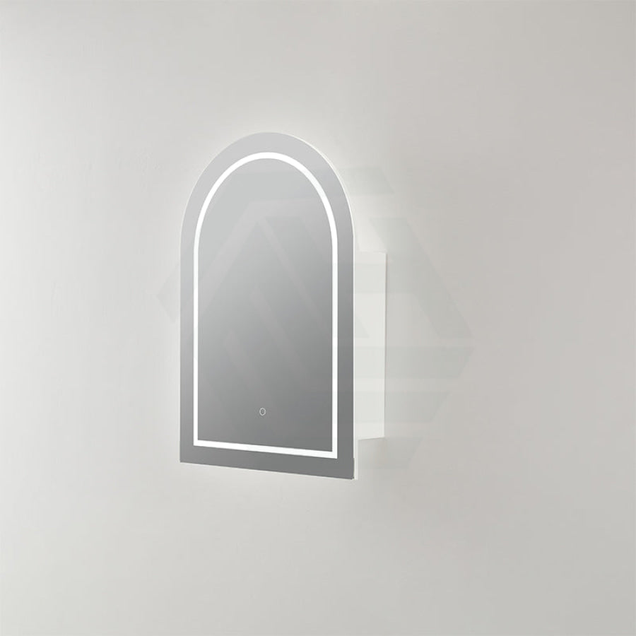 Lukka Allison 600x900x150mm Arch Frontlit LED Shaving Cabinet Variant Colour Available