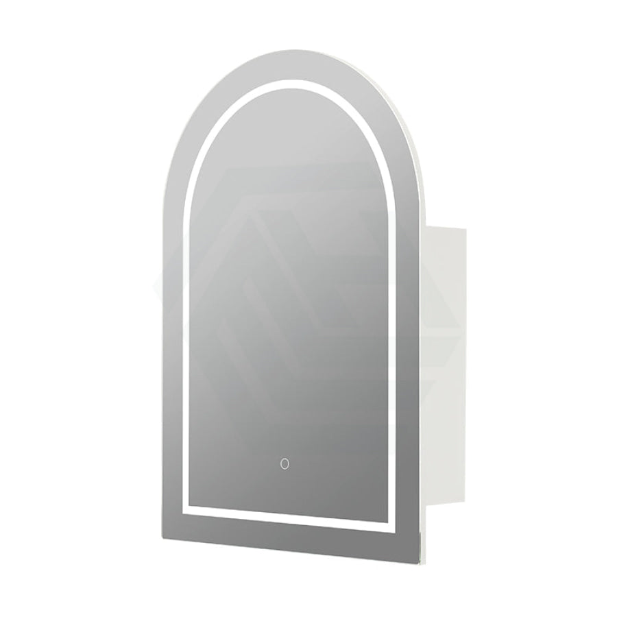 Lukka Allison 600x900x150mm Arch Frontlit LED Shaving Cabinet Variant Colour Available