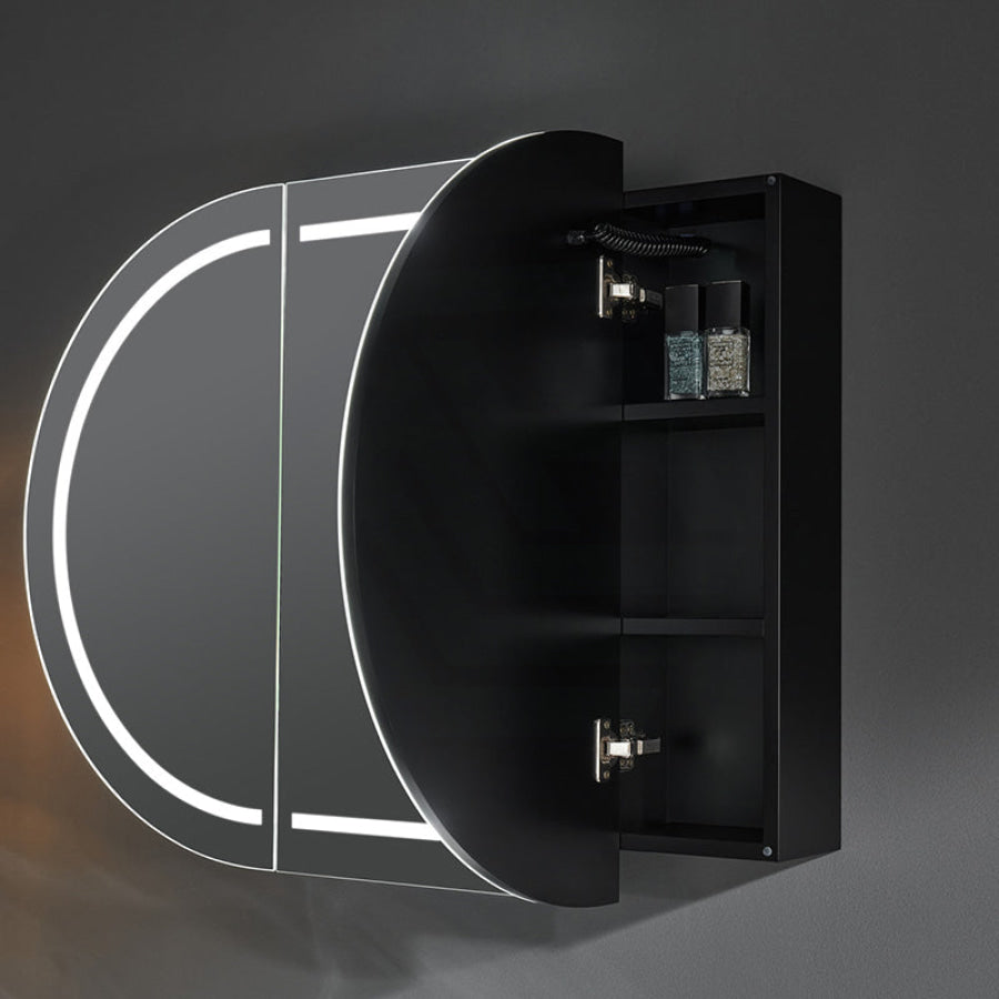 Lukka Allison Pill 900/1200/1500mm Oval Frontlit LED Shaving Cabinet Variant Colour Available