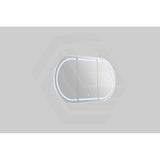 900/1200/1500mm Lukka Allison Pill Shape Frontlit LED Mirror Oval Shaving Cabinet 3 Colours Lighting Matt Black/Matt White