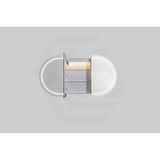 900/1200/1500mm Lukka Allison Pill Shape Frontlit LED Mirror Oval Shaving Cabinet 3 Colours Lighting Matt Black/Matt White