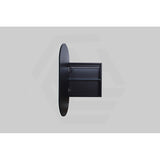450x900x155mm Lukka Allison Pill Frontlit LED Mirror Oval Shaving Cabinet 3 Colours Lighting Matt White/Matt Black