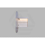 450x900x155mm Lukka Allison Pill Frontlit LED Mirror Oval Shaving Cabinet 3 Colours Lighting Matt White/Matt Black